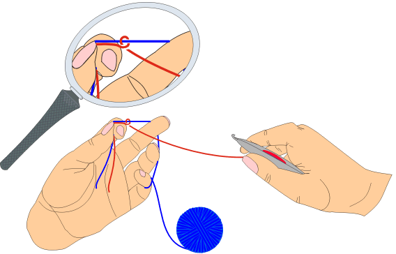 Shuttle Tatting for Beginners - Transferring the Knot 